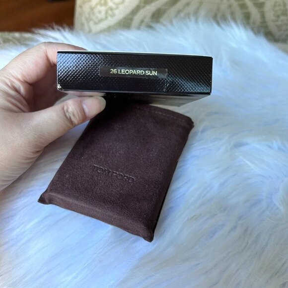 New TOM FORD Eye Color Quad Eyeshadow Palette~26 LEOPARD SUN~Full size 9g/0.31oz - Picture 4 of 4